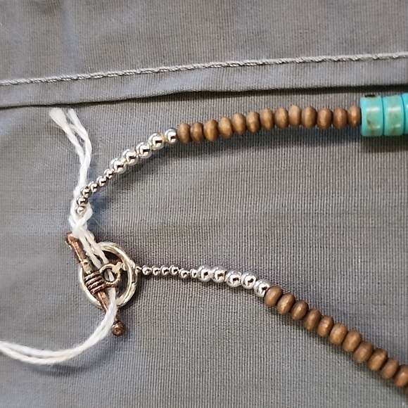 Native American turquoise, spiny oyster necklace - Picture 2 of 4